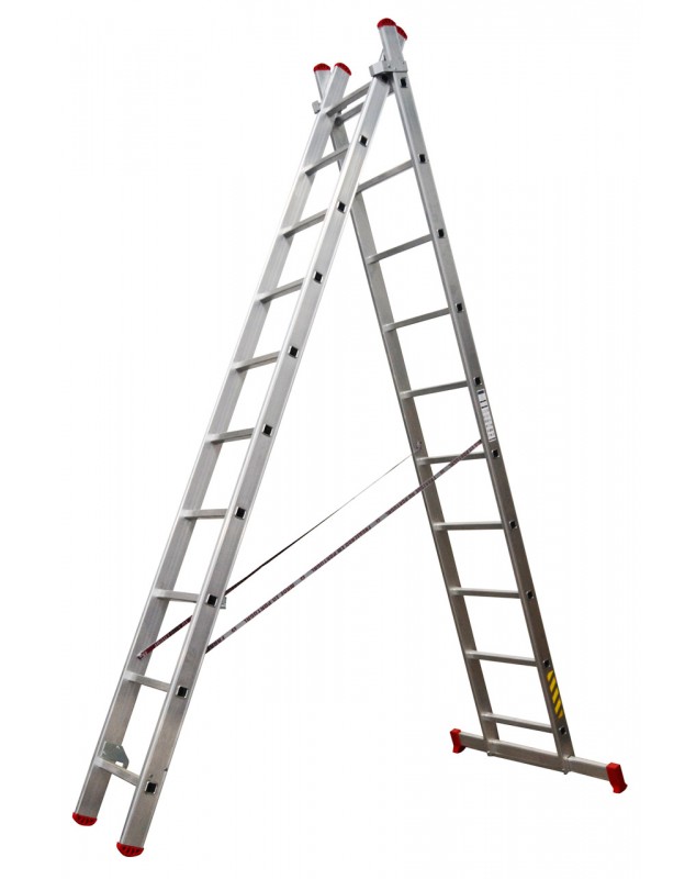 ESCALERA DOS TRAMOS L66 DE 4 MT