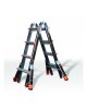 ESCALERA TELESCOPICA 8 P FIBRA DE VIDRIO